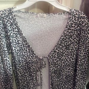 cheetah long sleeve from brandy